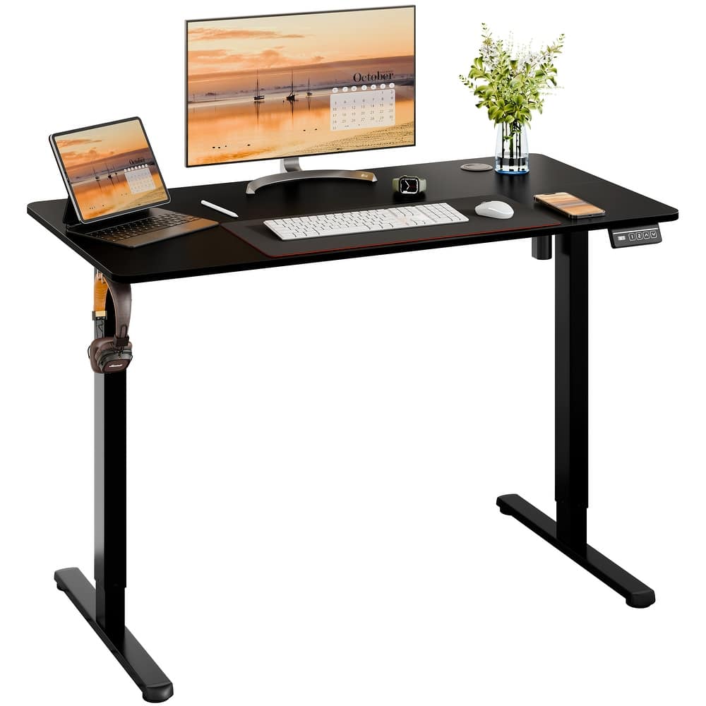 Futzca Height Adjustable Electric Standing Desk, Computer Office Desk