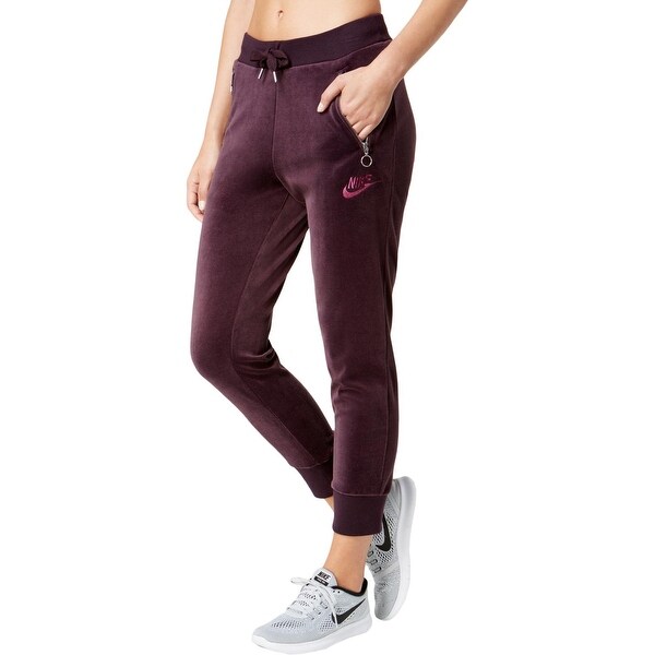 nike velour tracksuit womens