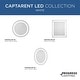 preview thumbnail 9 of 8, Captarent Collection 30x36 in. Rectangular Illuminated Integrated LED White Modern Mirror - 30 in x 2 in x 36 in