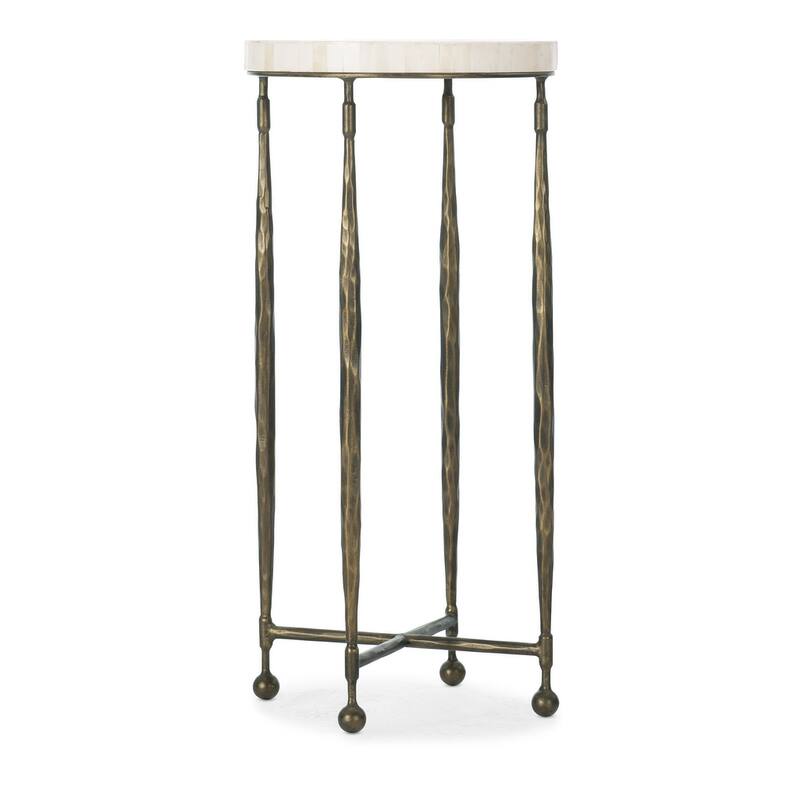 Hooker Furniture 7228-80031-00 Commerce and Market 11" Diameter Iron - Bronze / Natural