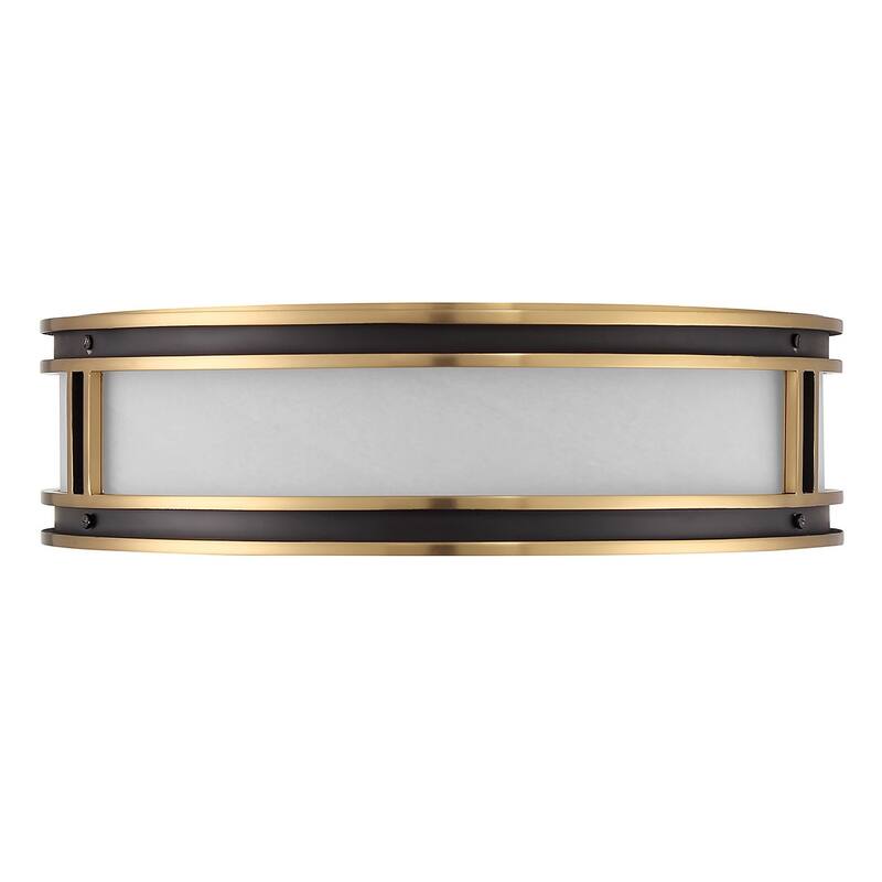 Savoy House 6-1822-4 Alberti 4 Light 19" Wide Flush Mount Drum Ceiling