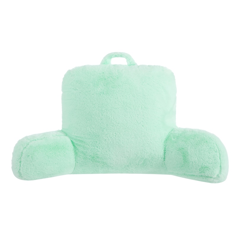 Urban Shop Decorative and Supportive Backrest Bed Pillow,Mint