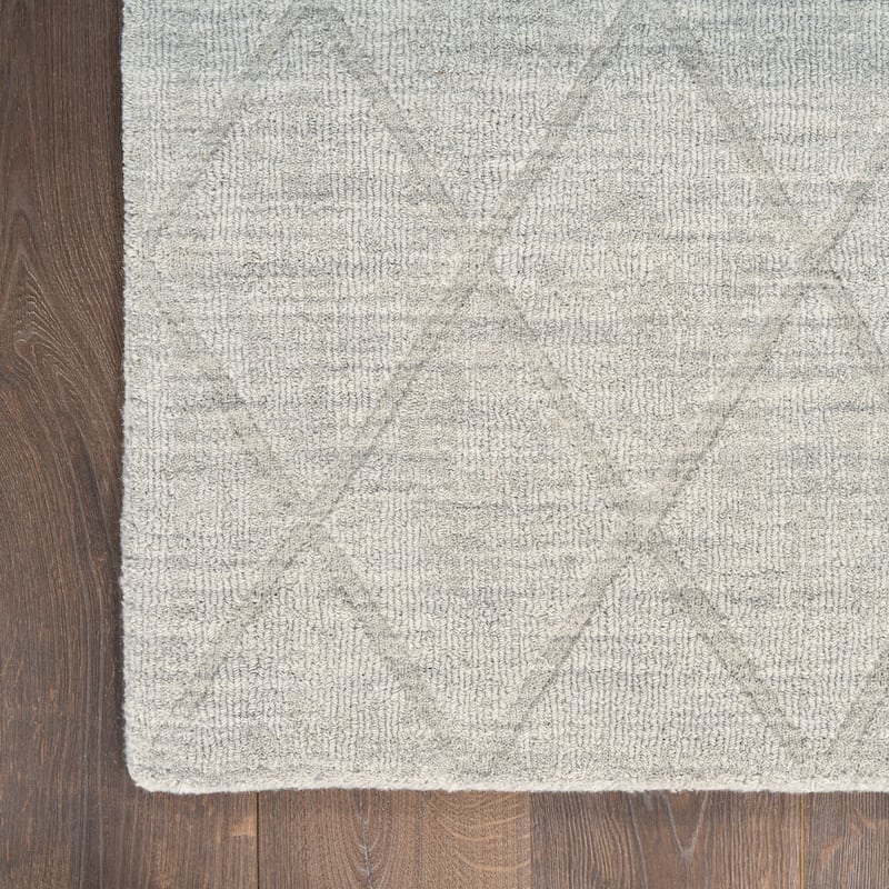 Nourison Wool Haven Indoor only Diamond Wool Area Rug