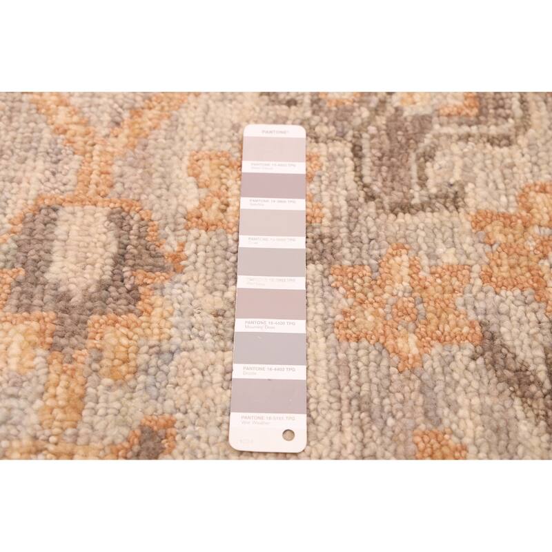 ECARPETGALLERY Hand-knotted Jules Serapi Grey Wool Rug - 9'3 x 11'10