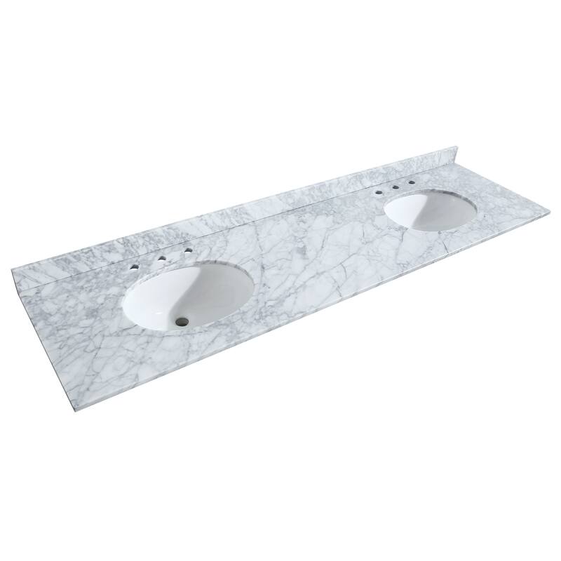 Wyndham Collection Sheffield Double Vanity Set