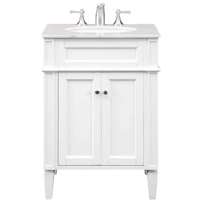Elegant Lighting VF-1026 Park Ave 24" Free Standing Single Basin