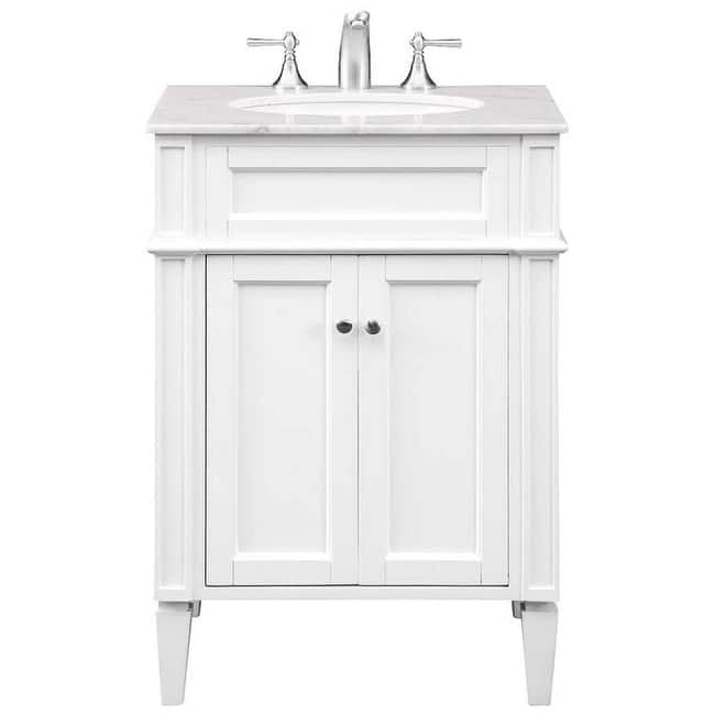 Elegant Lighting VF-1026 Park Ave 24" Free Standing Single Basin