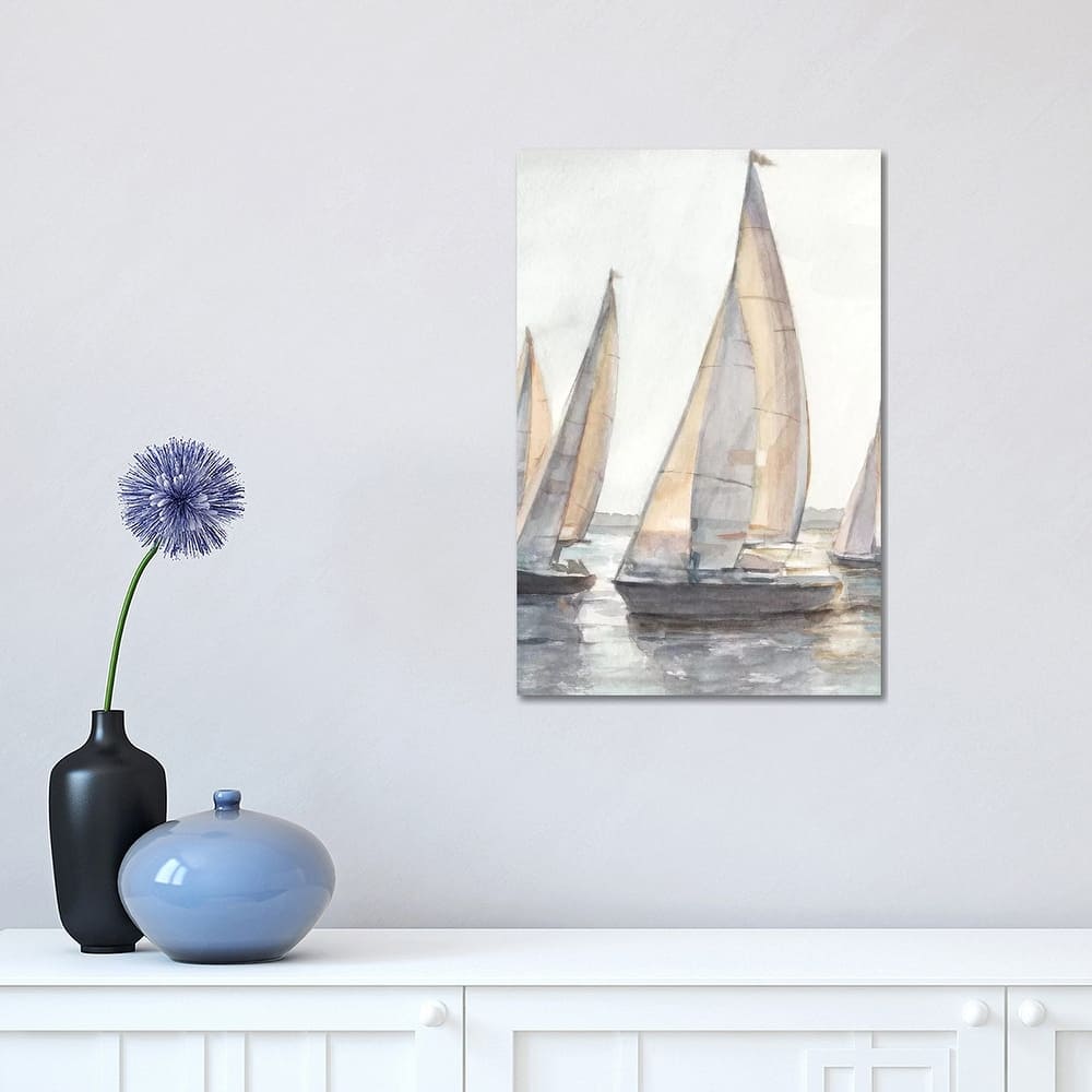 iCanvas "Plein Air Sailboats I" by Ethan Harper Canvas Print
