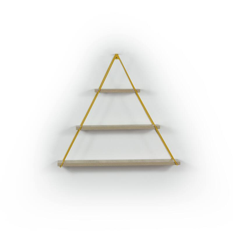 Mostar Modern Decorative Triangle Design Shelf