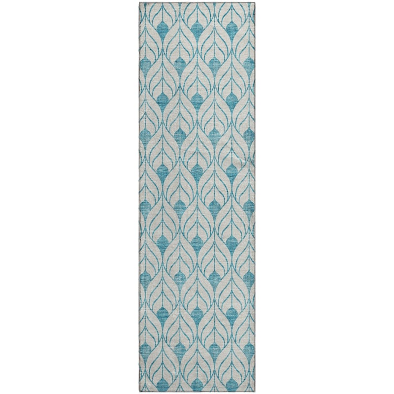 Premium Washable Super Soft Modern Teardrop Mayfield Rug