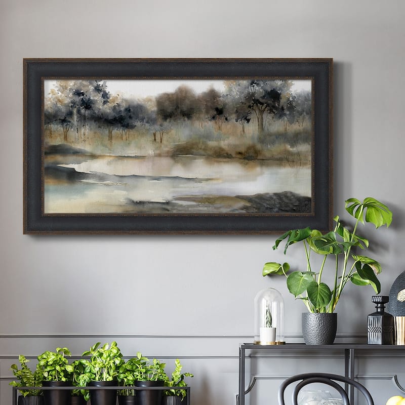 Serene River Premium Framed Canvas- Ready to Hang