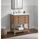preview thumbnail 2 of 23, Monterey Farmhouse 31-Inch Single Bathroom Vanity Driftwood