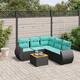 Option Black-corner+2x sofa+table+2x middle