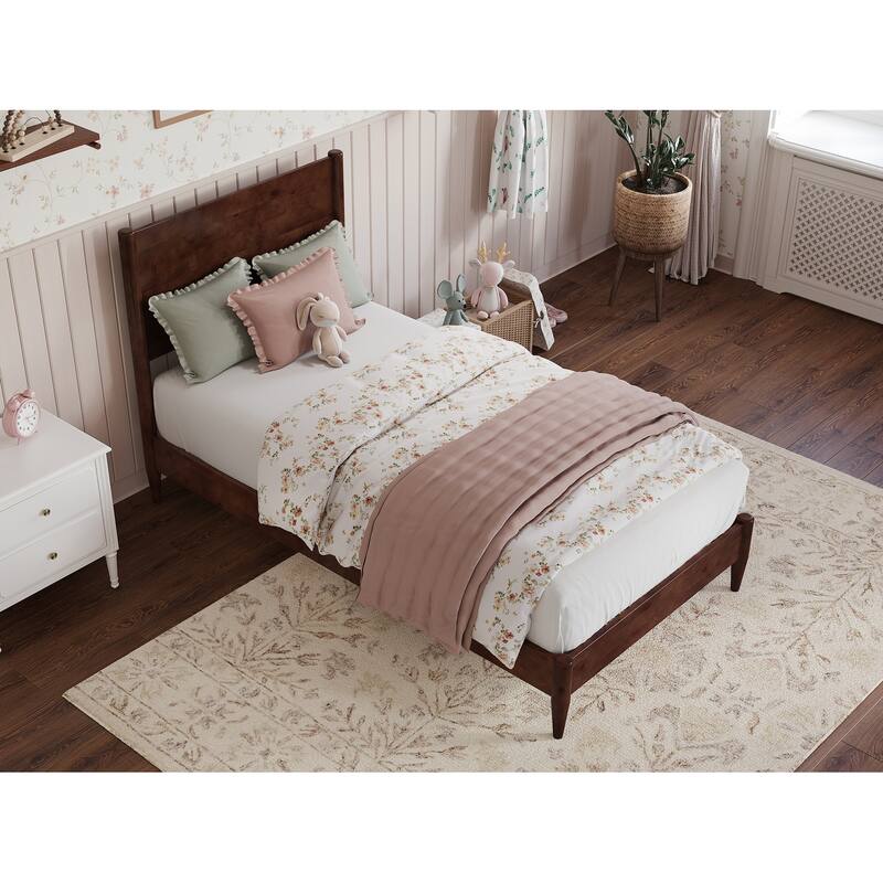 Pasadena Solid Wood Low Profile Platform Bed