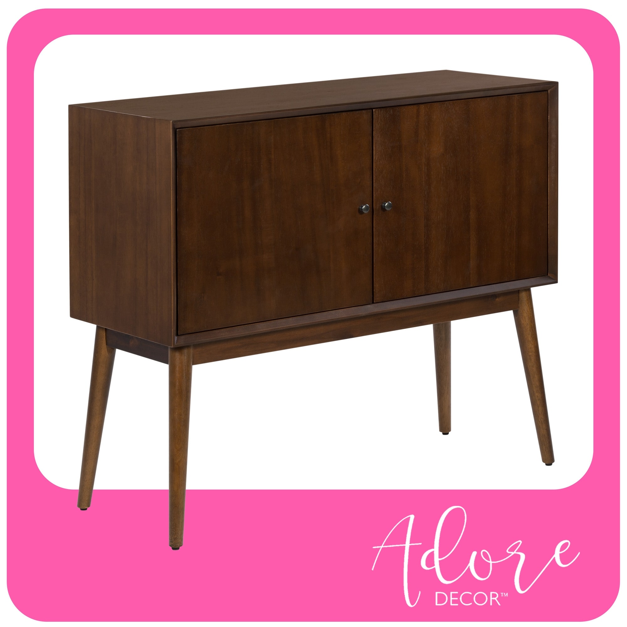Featured image of post Small Modern Console Cabinet - This boasts of modern design with a lovely rosewood frame, offering 4 open compartments for your electronic.
