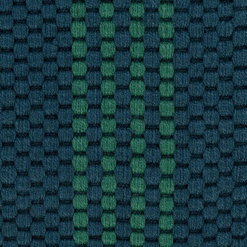 Villa by Classic Home Sorrento Handwoven Performance Stripe Fabric Rug