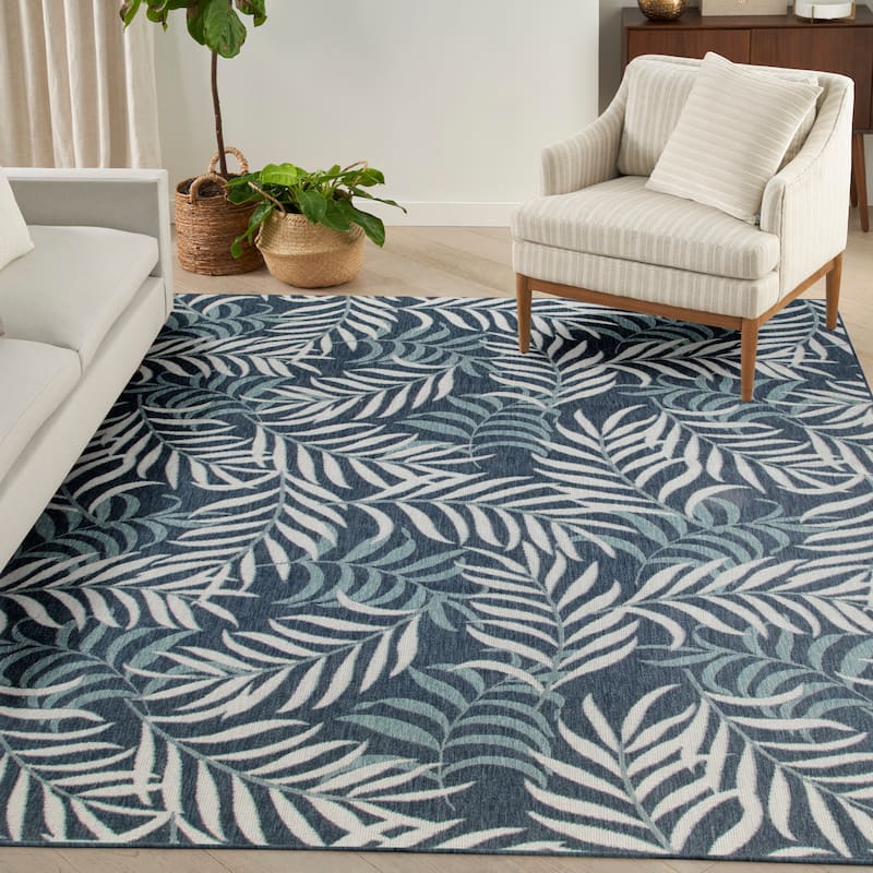 Nourison Garden Oasis Indoor/Outdoor Nature Area Rug