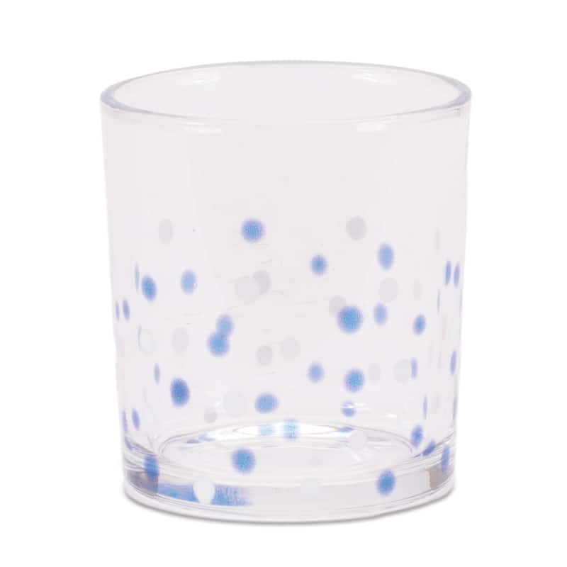 Dotted Glass Votive Candle Holder (Set of 3)