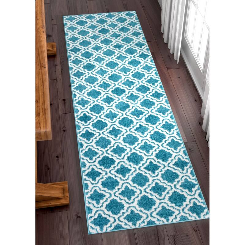 Well Woven Starbright Calipso Trellis Kids Area Rug