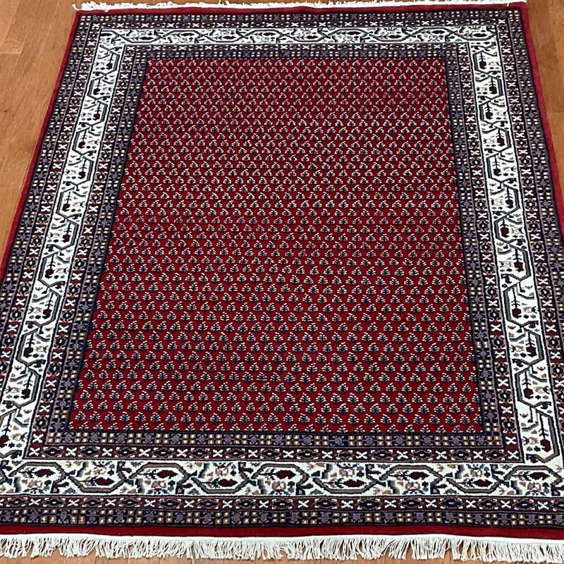 HERAT ORIENTAL Handmade Mir Wool Rug - 5'8 x 8'1