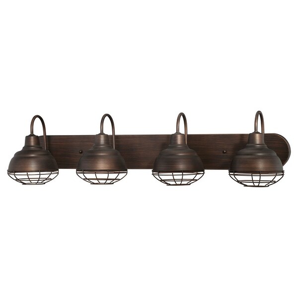 Millennium Lighting 5424 Neo-Industrial 4-Light Bathroom Vanity Light - N/A