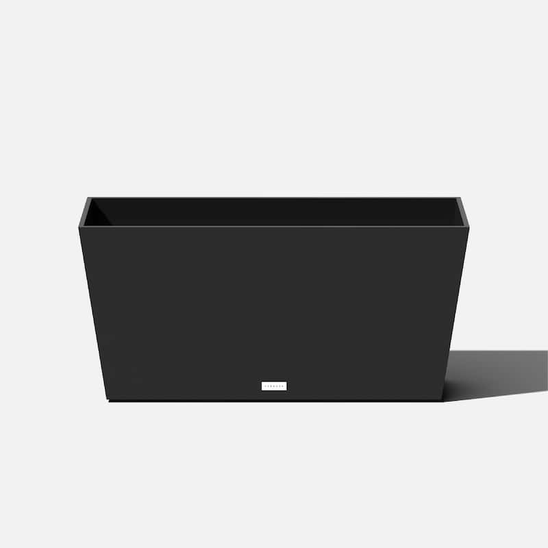 Pure Series Midori Planter - 31 inch - Black