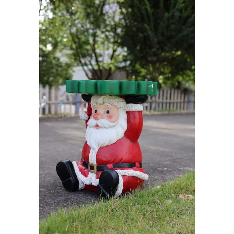 Pre-lit Santa Christmas Tabletop Decoration - 21.25"