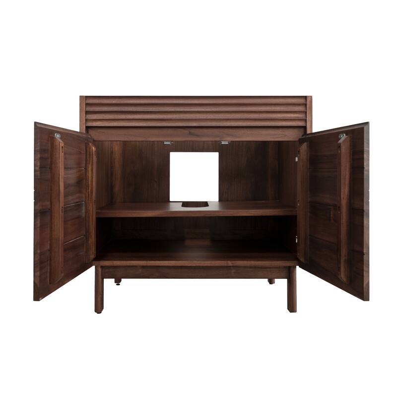 Avanity Carina Bathroom Vanity Only in Coffee Teak