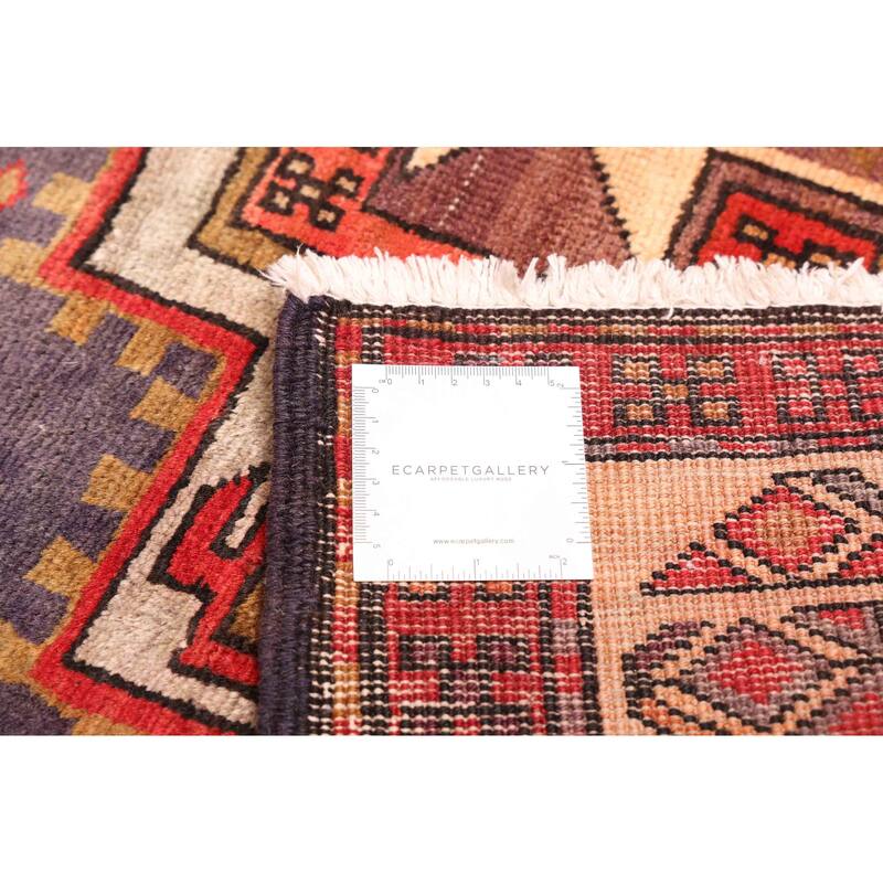 ECARPETGALLERY Hand-knotted Konya Anatolian Navy Wool Rug - 3'7 x 10'4