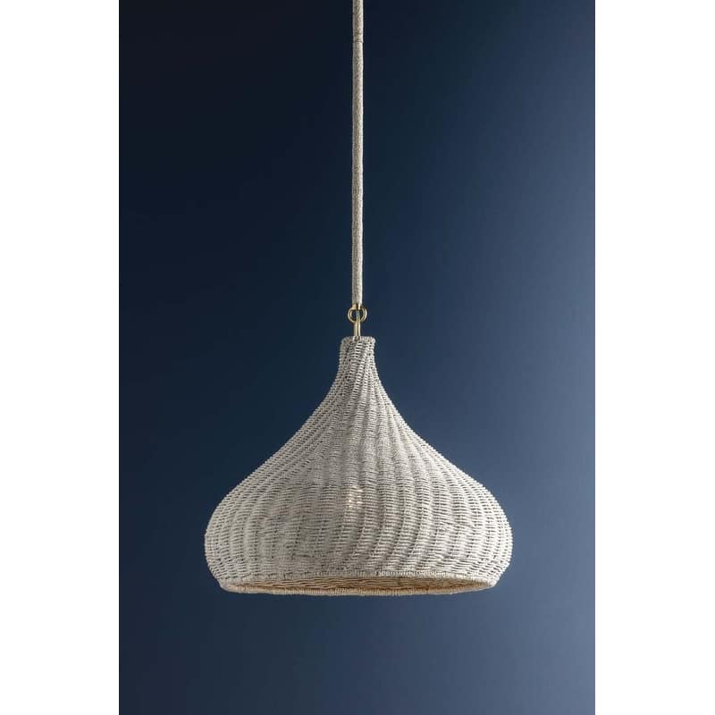 Hudson Valley Lighting 4820 Hampstead 20" Wide Pendant with Seagrass