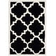 preview thumbnail 101 of 112, SAFAVIEH Handmade Chatham Vicie Modern Wool Rug 2' x 3' - Black/Ivory - Rectangle
