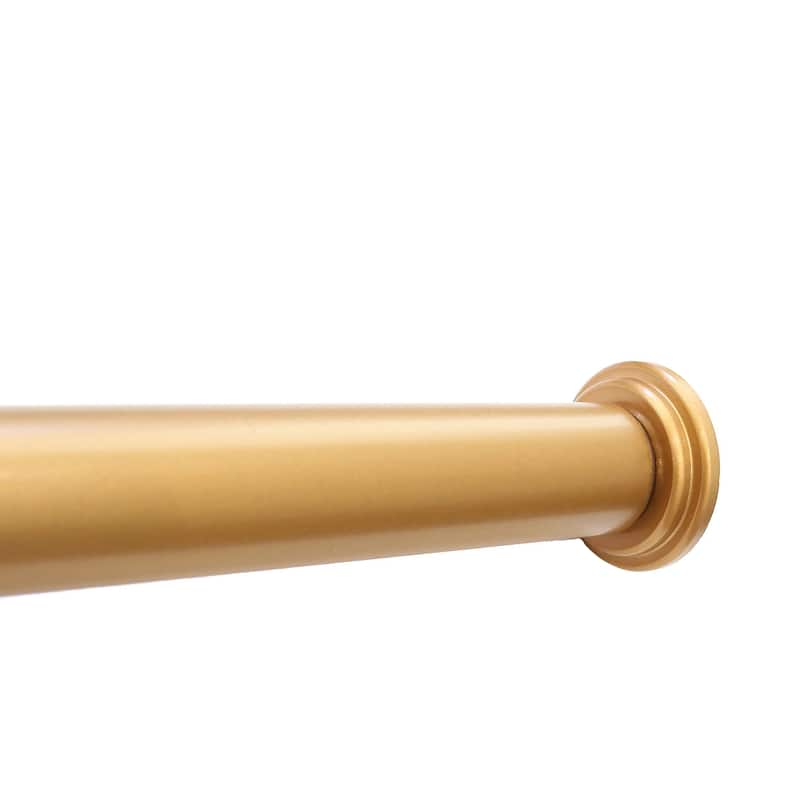 1-inch Adjustable Tension-mounted Shower or Window Curtain Rod - 24"-42" - Copper