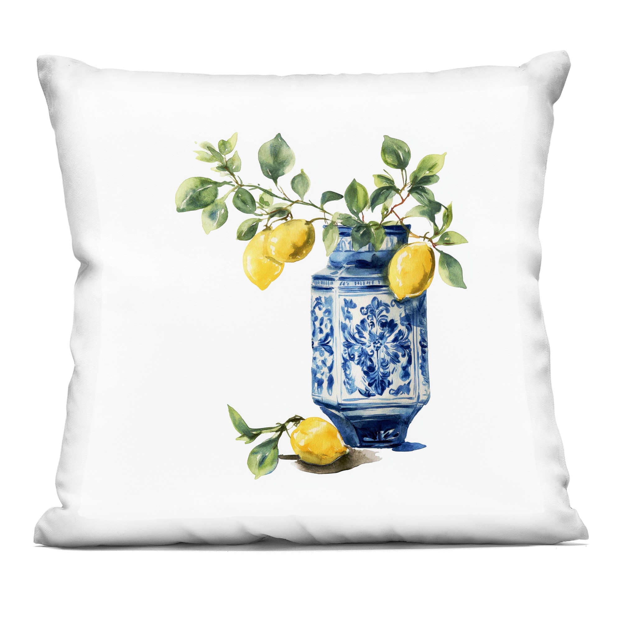 Stupell Ornate Lemon Treasures Decorative Printed Throw Pillow Design by Svetlana Aleynikova