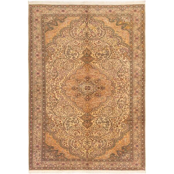 eCarpetGallery Indoor Area Rug Vintage, Pink/ Gold 6'7 x 9'9 eCarpetGallery Indoor Area Rug Vintage, Pink/ Gold 6'7 x 9'9
