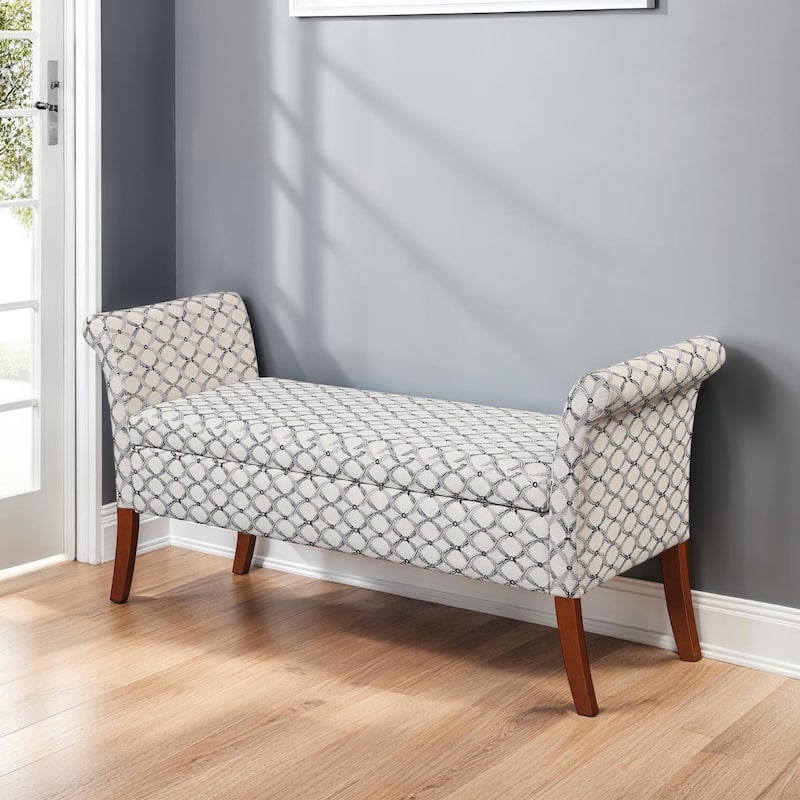 Convenience Concepts Designs4Comfort Garbo Entryway Storage Bench
