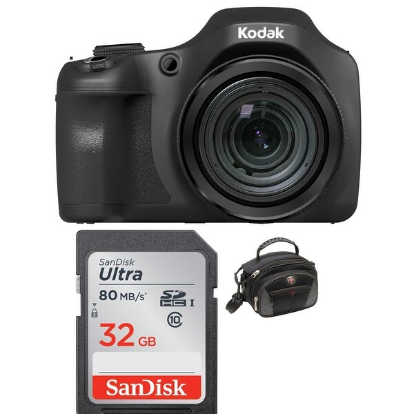 Shop KODAK PIXPRO AZ652 Astro Zoom Digital Camera (Black) with 32GB SD