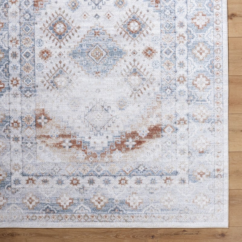 Livabliss Lillian Traditional Washable Area Rug