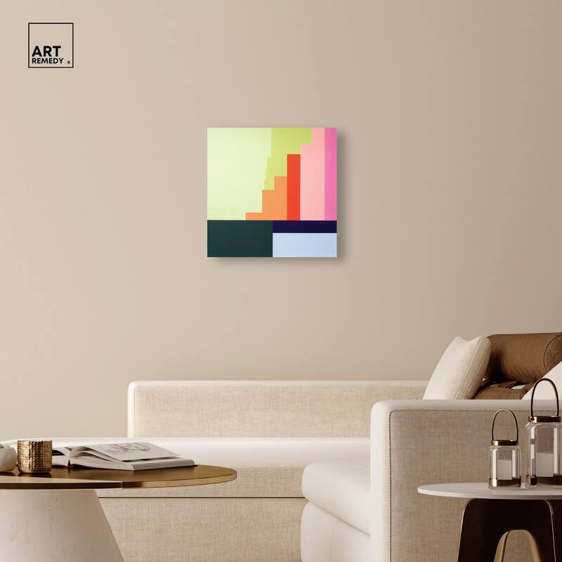 Rectilinear Rhapsody I Canvas by Art Remedy, Gallery Wrapped