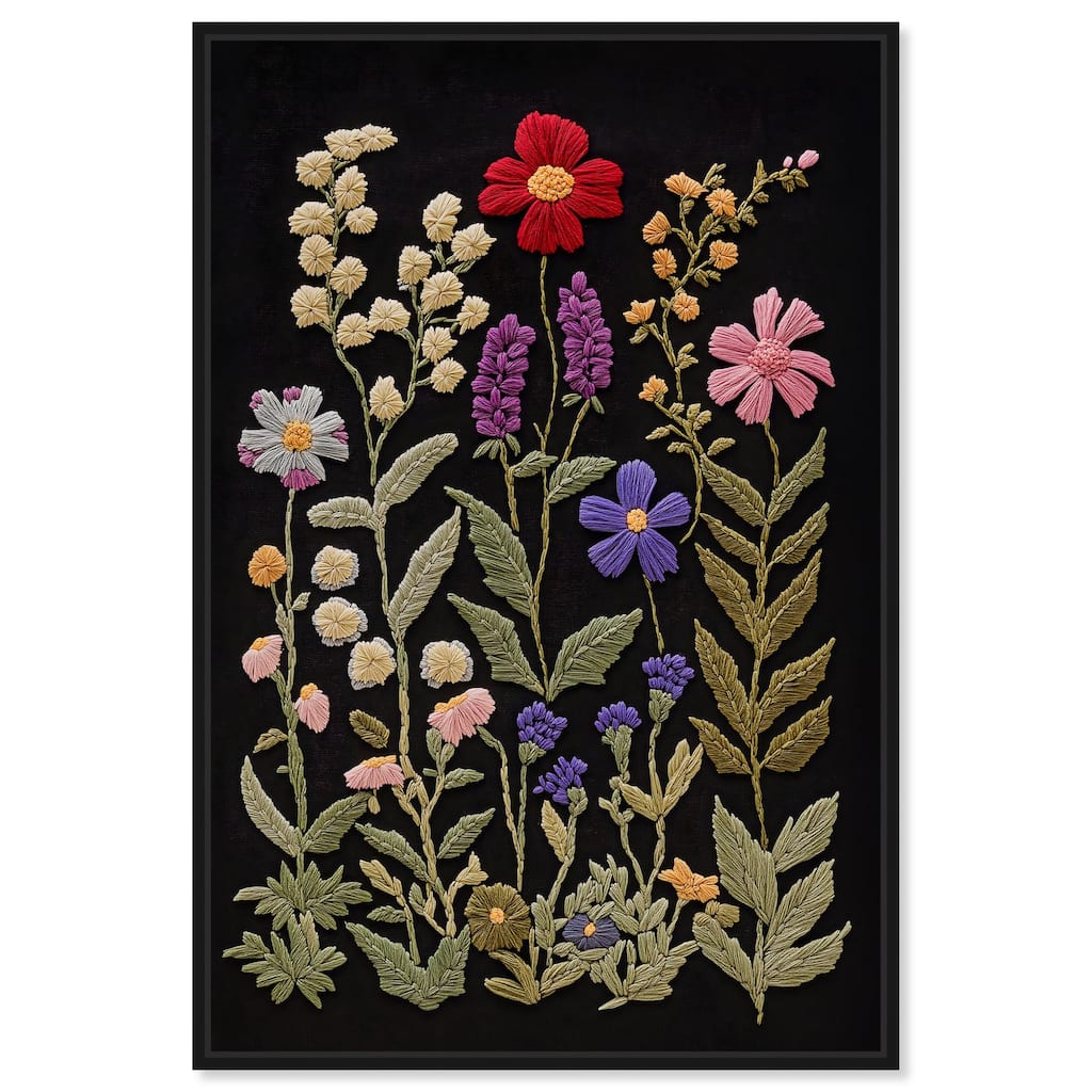 Fiber Flora on Fathomless Canvas by Art Remedy