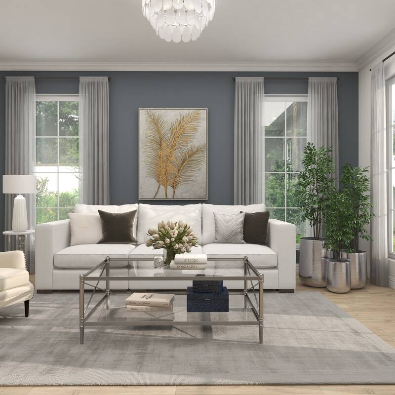 Aluminum Hammered Metal Glam Planter in Copper or Silver (Set of 3)