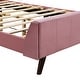 preview thumbnail 72 of 72, Twin/Full/Queen Size Velvet Upholstered Platform Bed Frame with Headboard and Wooden Slats Support, No Box Spring Needed