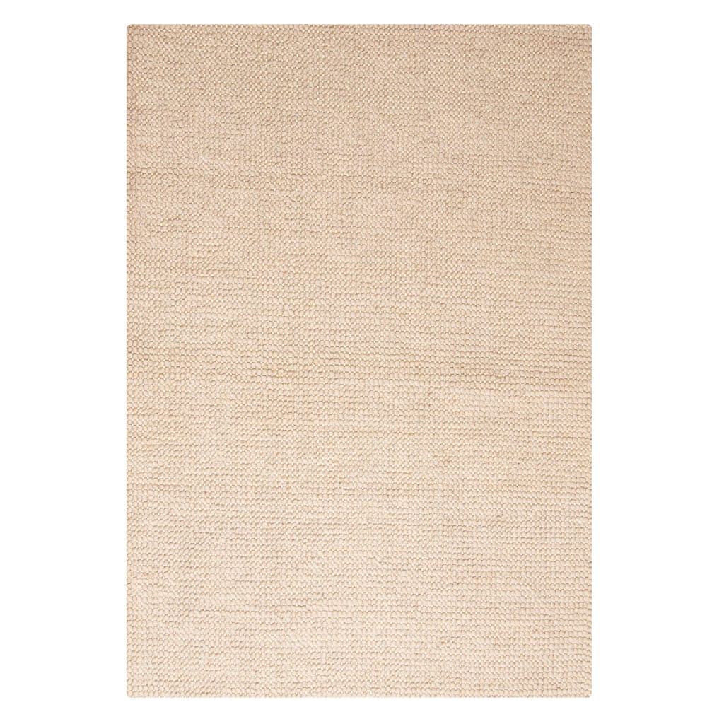 ECARPETGALLERY Braid weave Sienna Tan Wool Rug - 5'3 x 7'7