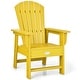 preview thumbnail 23 of 41, Patio Kids' Adirondack Chair Seat Weather Resistant for Ages 3-8 - See Details Yellow