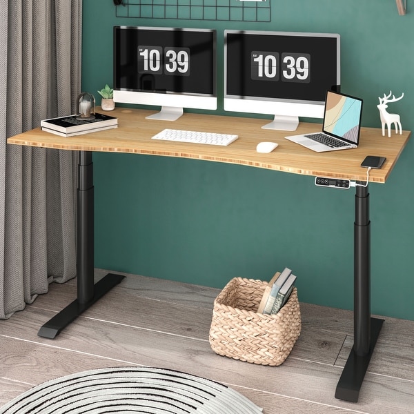 FLEXISPOT Electric Height Adjustable Standing Desk 3-Stage