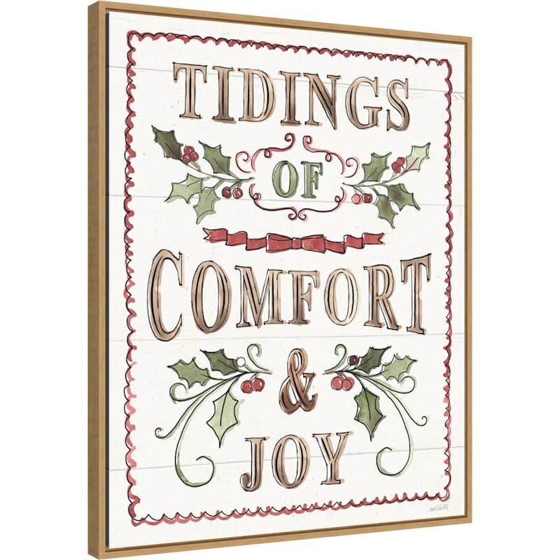 Soft Season VIII by Anne Tavoletti Canvas Art Framed - 23 x 28 in