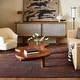 preview thumbnail 20 of 106, Nuloom Arrel Speckled Wool-Blend Area Rug 2' 6" x 8' - Truffle Brown