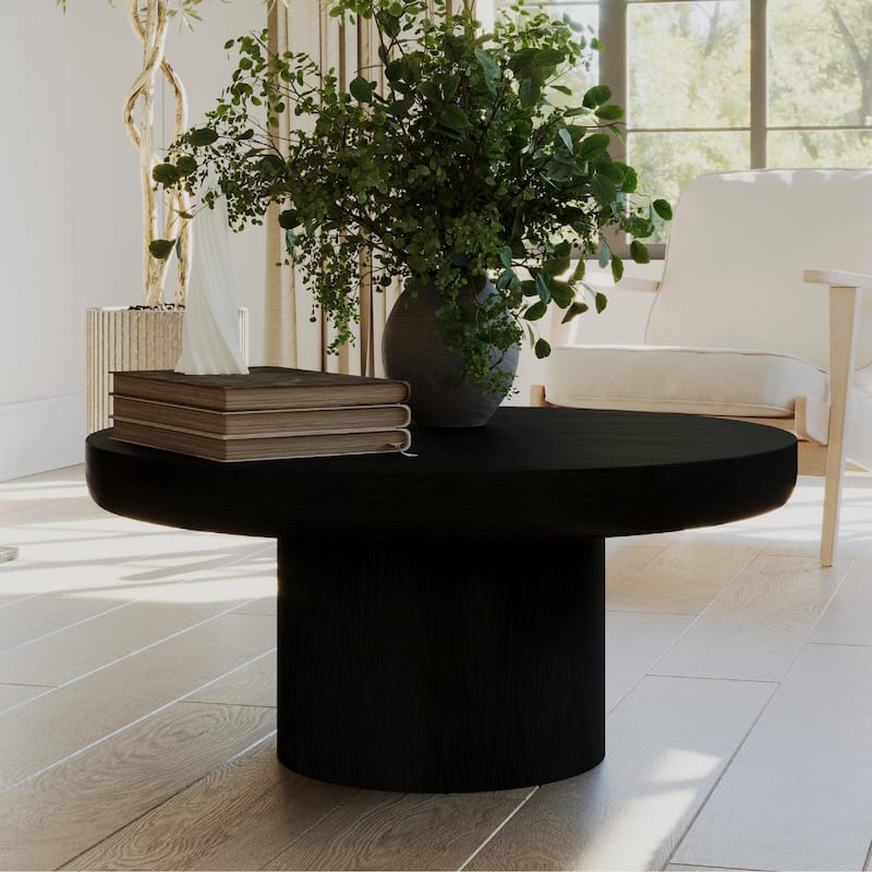 Maven Lane Owen Rustic Wooden Coffee Table