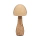 preview thumbnail 9 of 15, Sagebrook Home Wood, Coned Mushroom, Novelty, Two Tone, Decoration for Interior Design