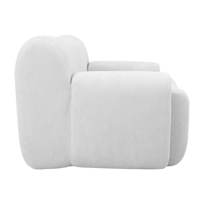 Chenille Accent Chair, Comfy Cloud Sofa Chair, Modern Armchair Boneless Reading Chairs