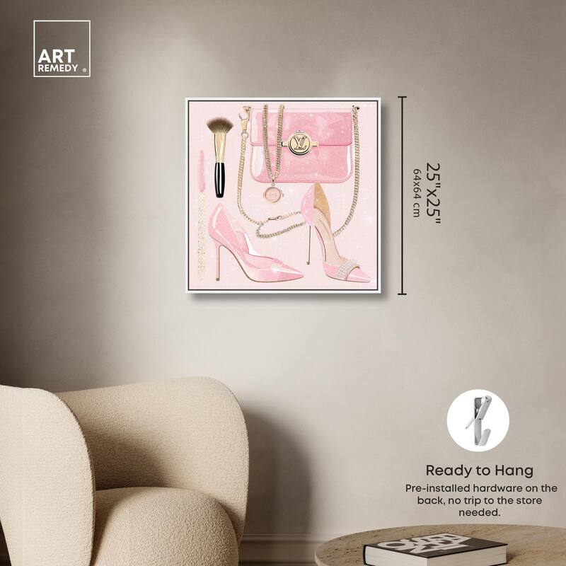 Her Favorite Choices Canvas by Art Remedy